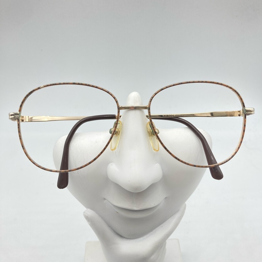 Vintage NW Silver Oval Sunglasses Frames 8007